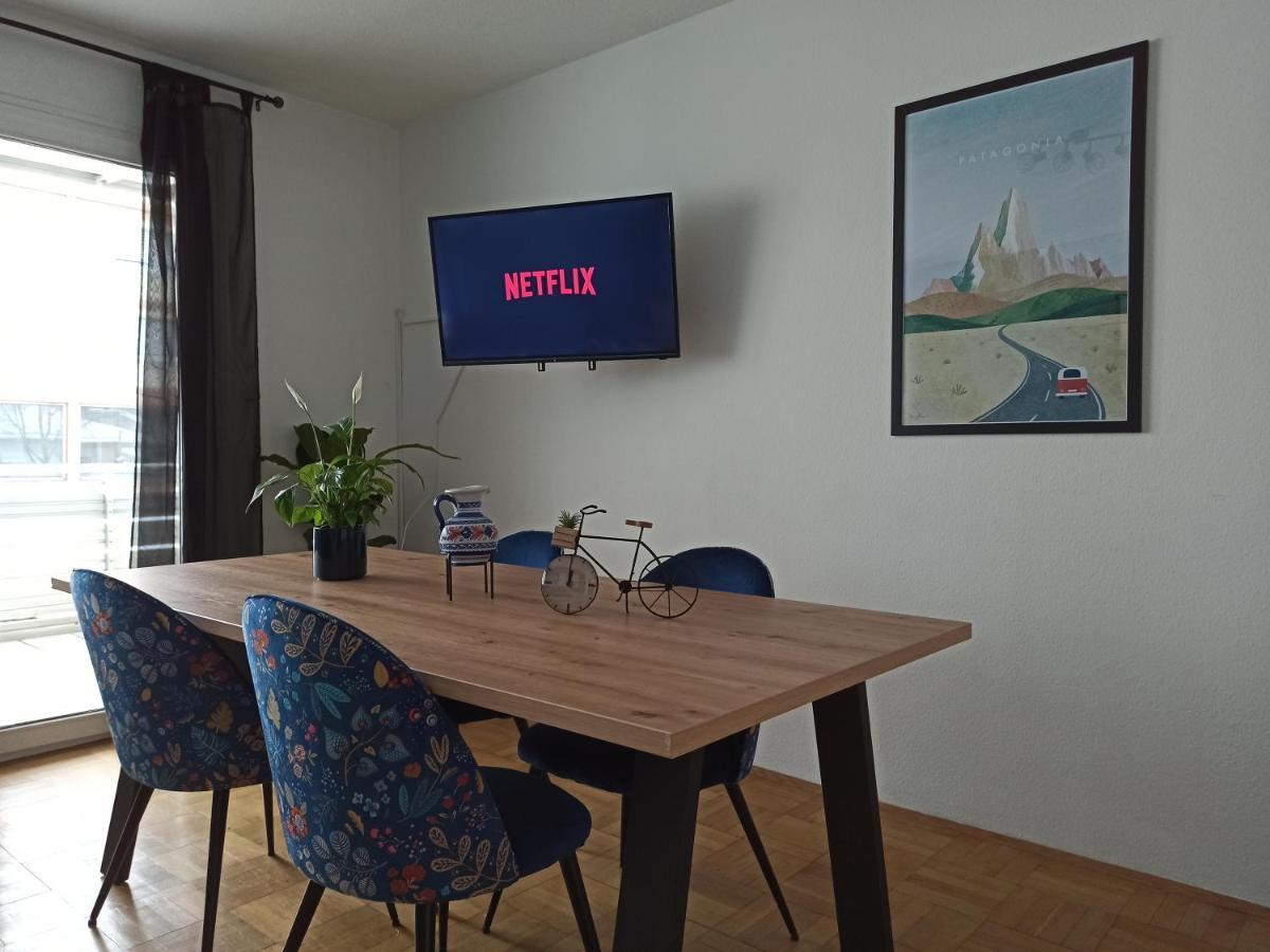3 Zimmer Apartment Nahe Science Park Und Ulm City Center Eksteriør bilde